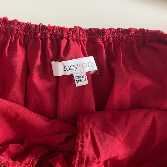 Lucy Paris // Fully-Lined Lace Dress - Picture 7 of 9